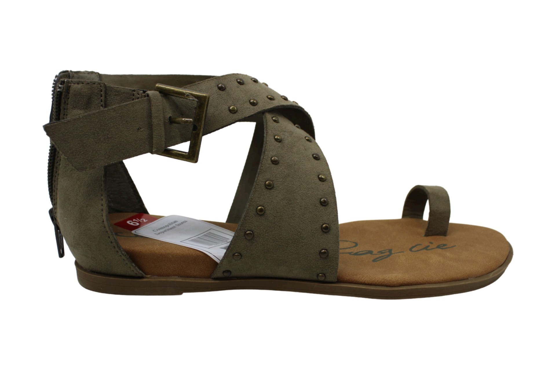 american rag ankle strap flats