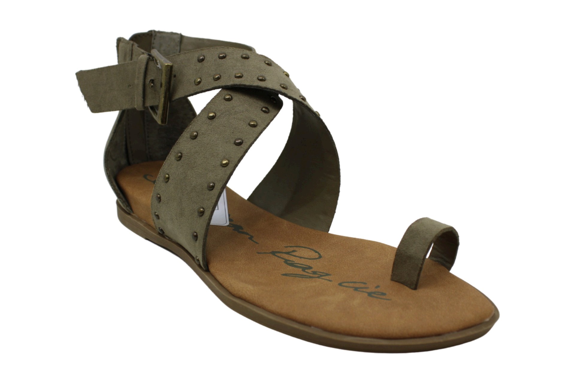 american rag ankle strap flats