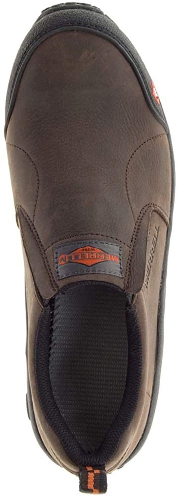 merrell work jungle moc composite toe slip on