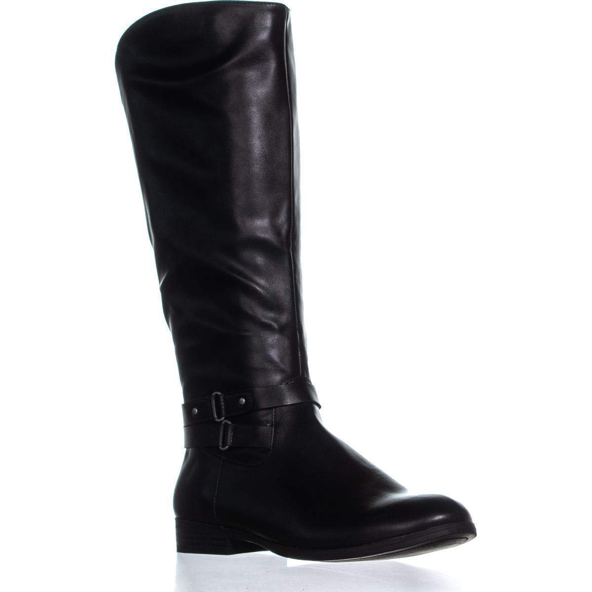 Style & Co. Womens Round Toe Knee High Riding Boots, Black, Size 7.5 ...