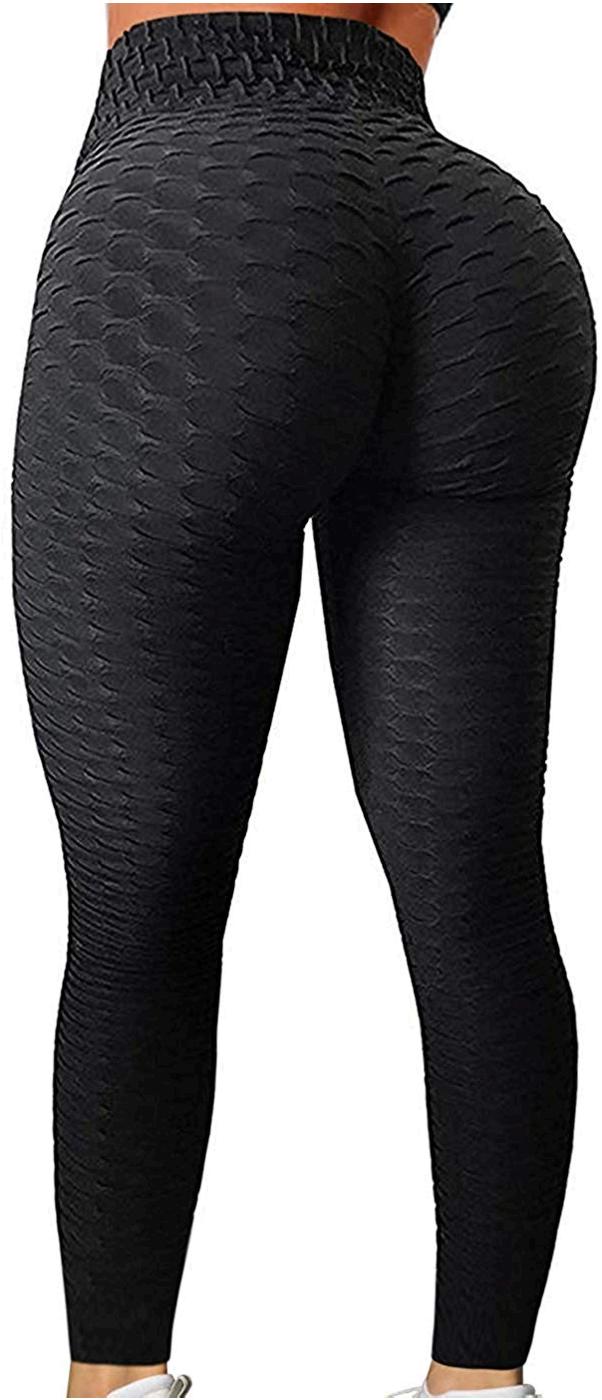 Fittoo Women S Heart Shape Yoga Pants Sport Pants Workout Black Size Medium Ebay