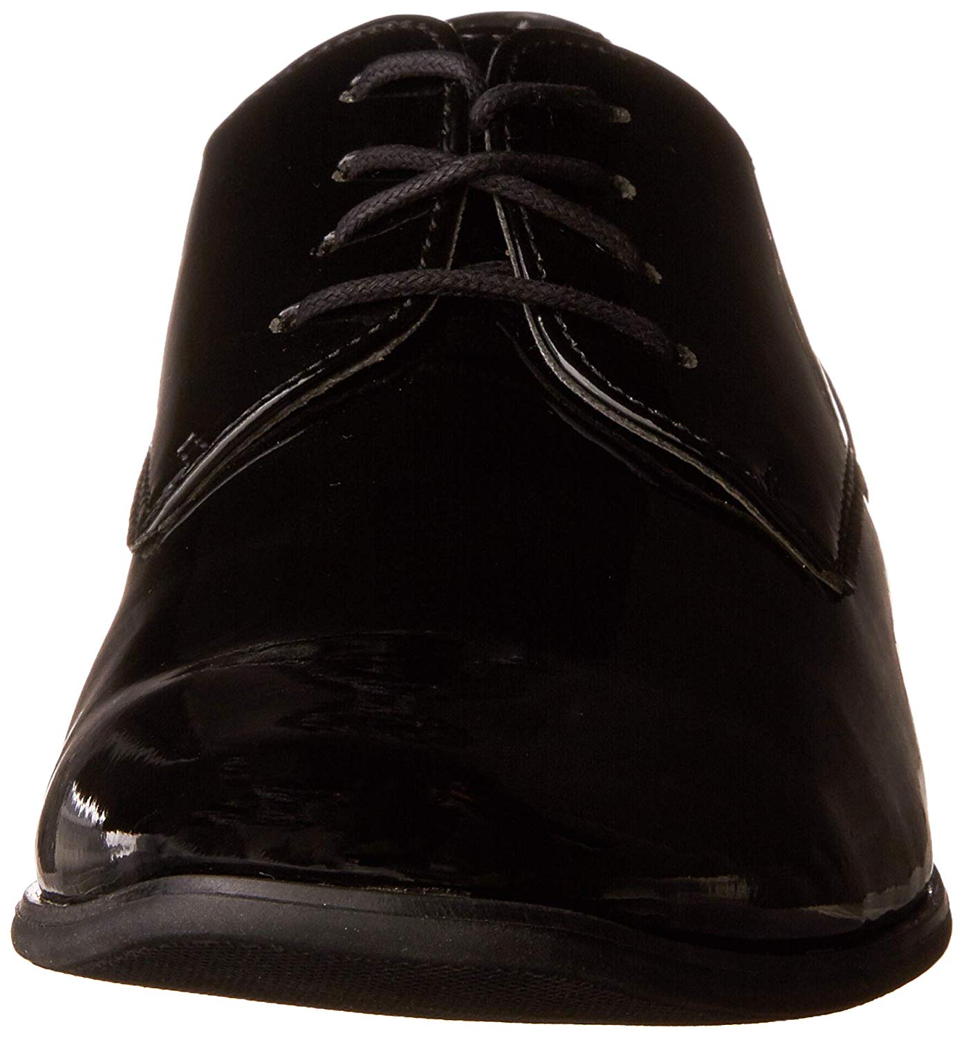 calvin klein men's brodie oxford black patent size 10