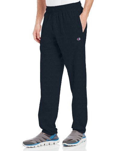 champion men's closed bottom light weight jersey sweatpant