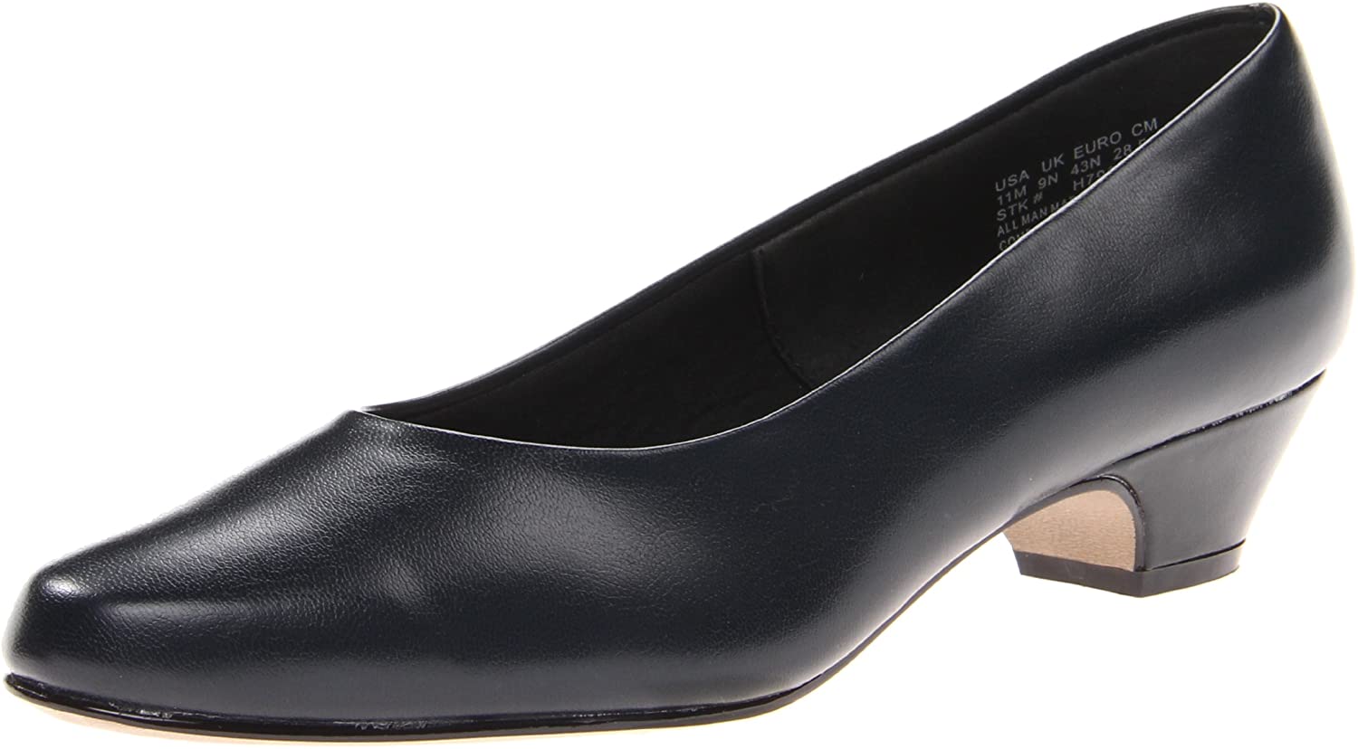 Hush Puppies Women's Angel Ii Dress Pump, Navy Elegance