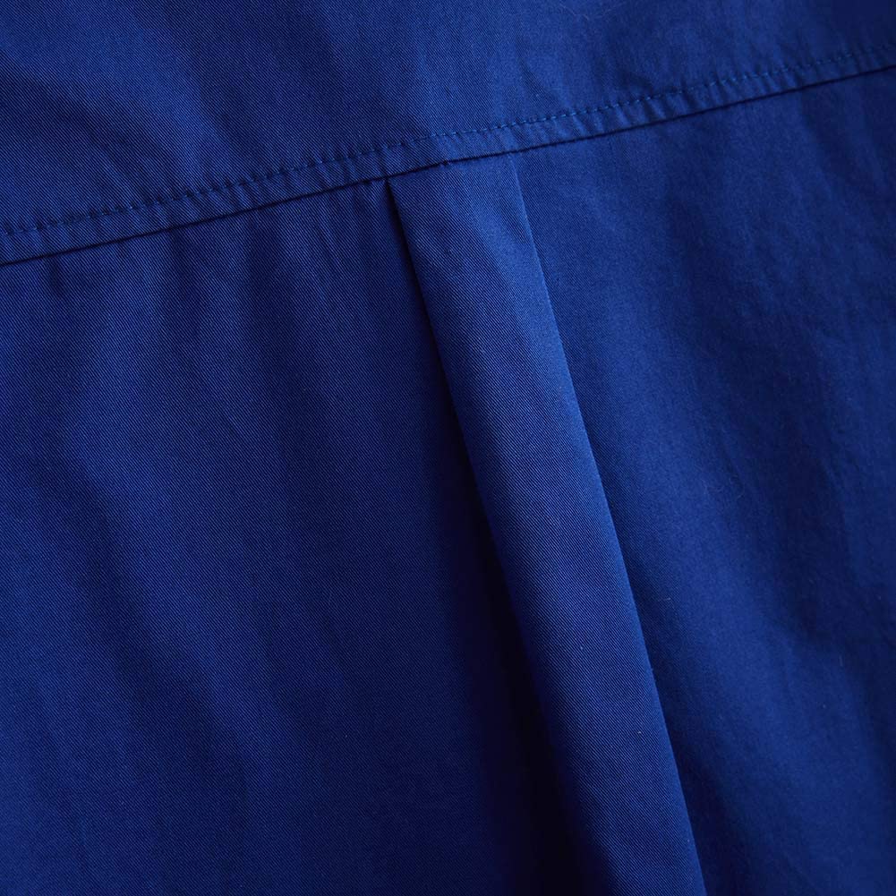Spring&Gege Boys' Long Sleeve Dress Shirts Formal Uniform, Royal Blue ...