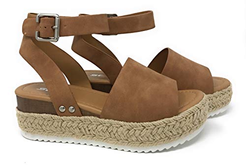 soda womens valett open toe casual ankle strap sandals