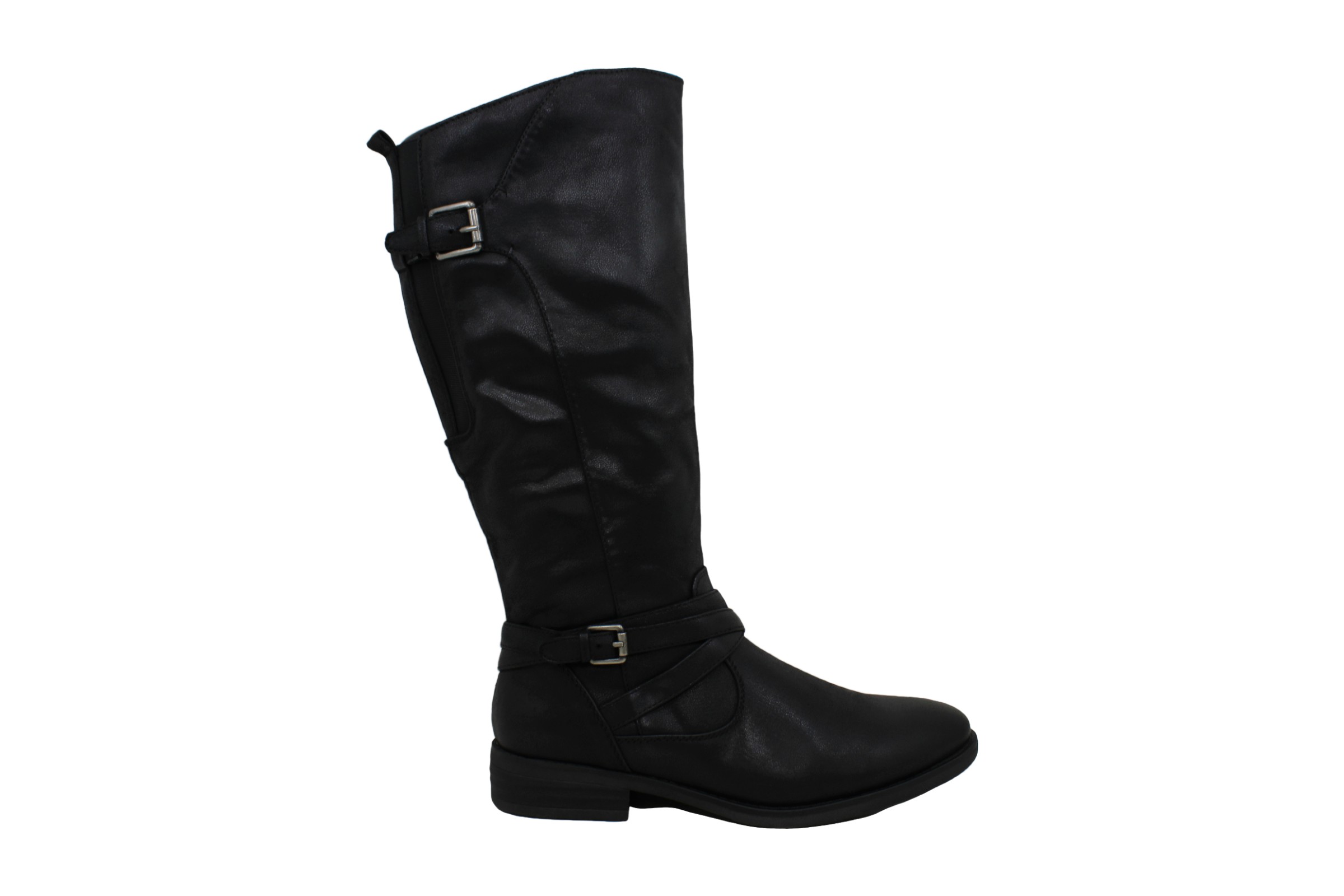 BARE TRAPS ALYSHA Leather High Fashion Boots - Black - Size 5.0 pRQa ...