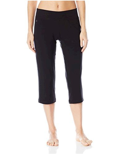 Danskin Women's Sleek Fit Yoga Crop Pant, Black, Small, Black, Size Small IMnN | eBay