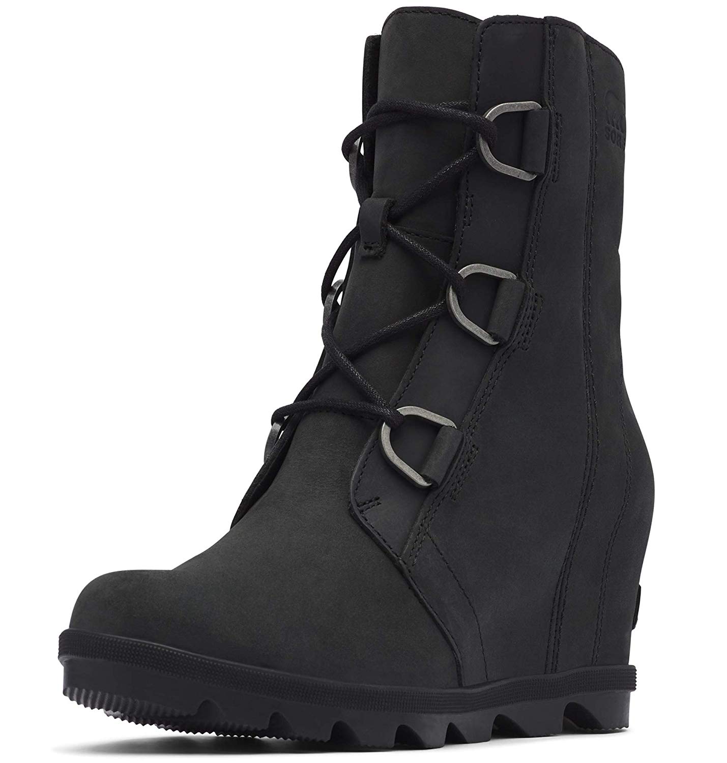 Sorel Womens Joan of Arctic II Round Toe Mid-Calf Fashion Boots, Black ...