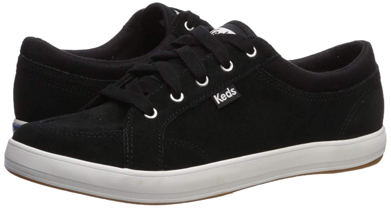 keds black suede sneakers