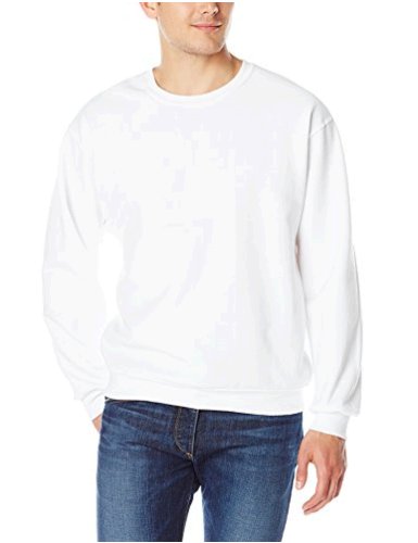 jerzees white sweatshirt