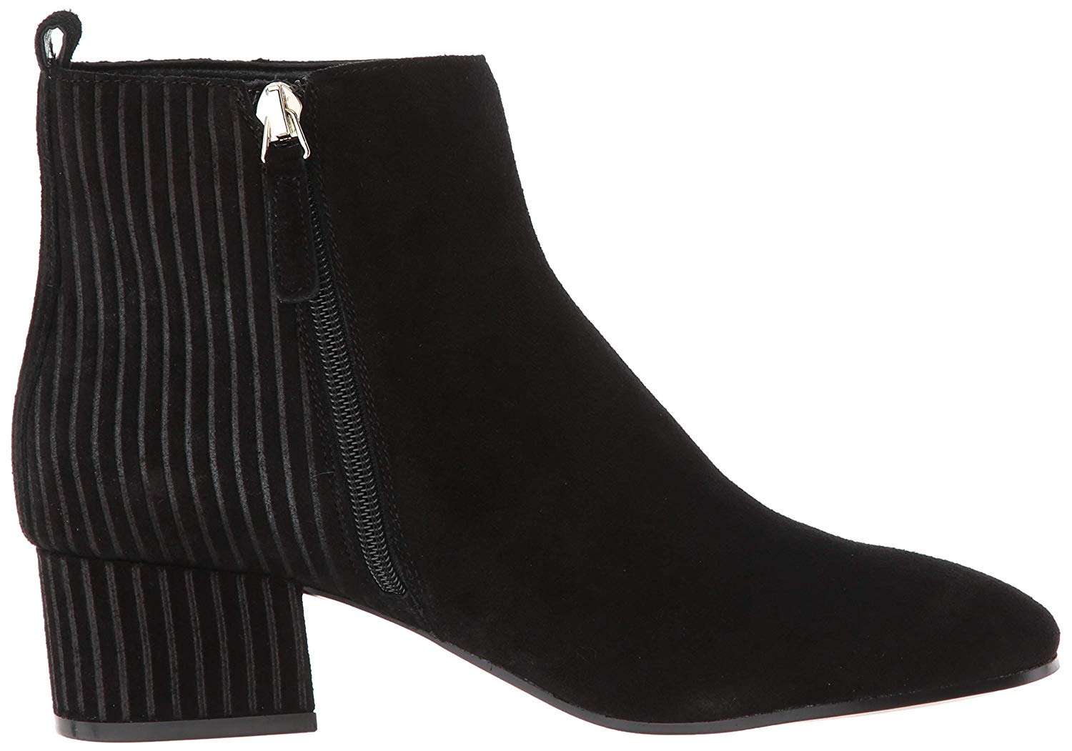 Nine West Womens Lamonto Leather Round Toe Ankle Fashion Boots, Black