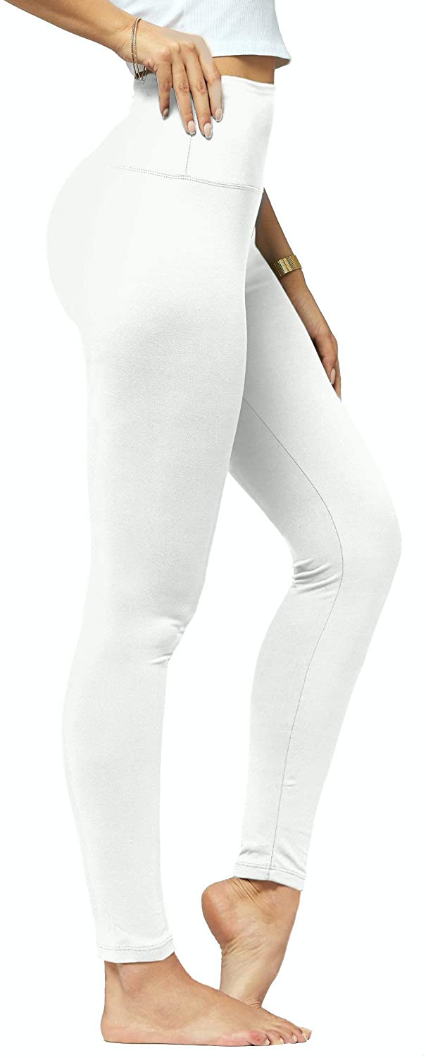 Reg and Plus Sizes Full Length and Capri High Waist Conceited Ultra Soft High Rise Leggings for Women