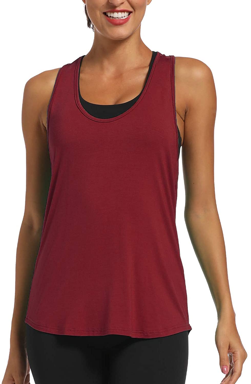  Red Workout Tank for Gym
