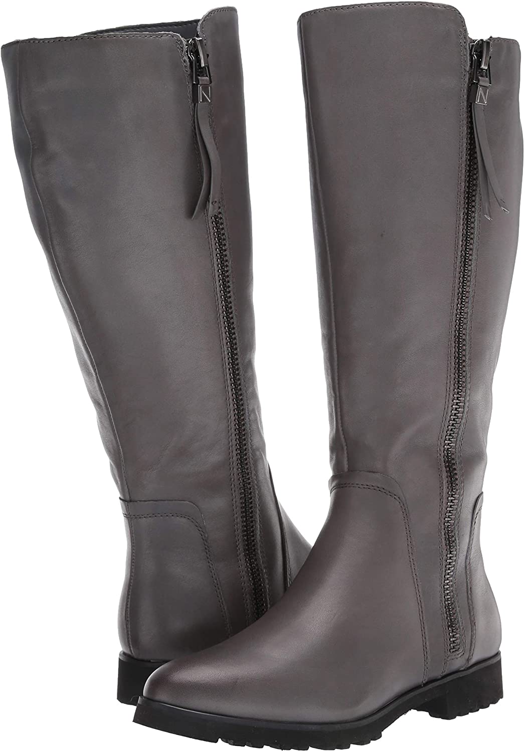 naturalizer women's gael mid shaft boots knee high