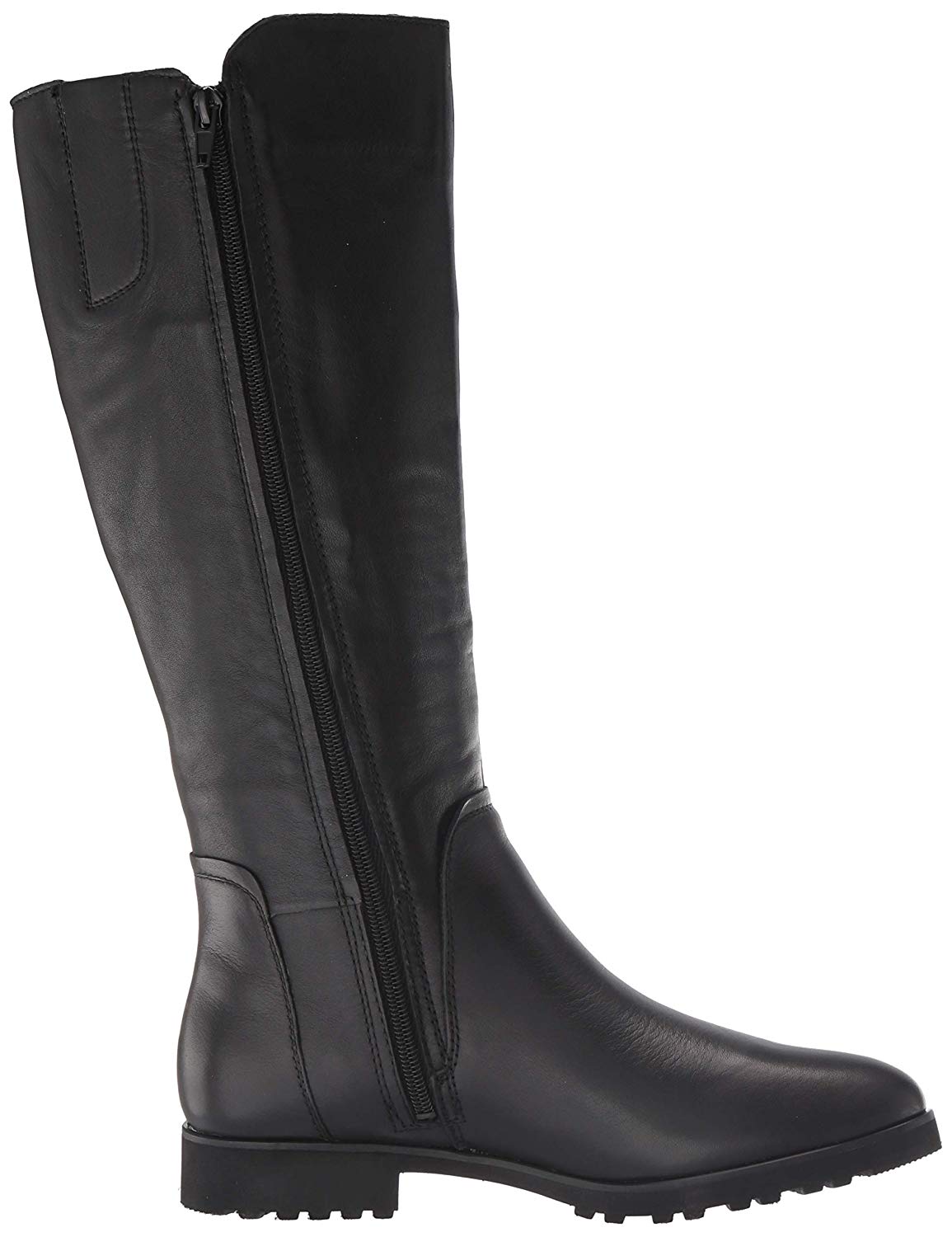 black patent leather cowboy boots