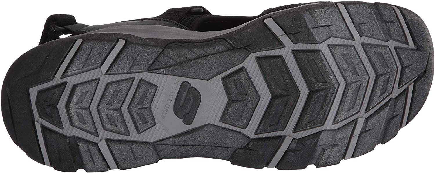 Skechers Men's Tresmen-outseen Closed Toe Sandal Fisherman, Black, Size 10.0 UA0 | eBay