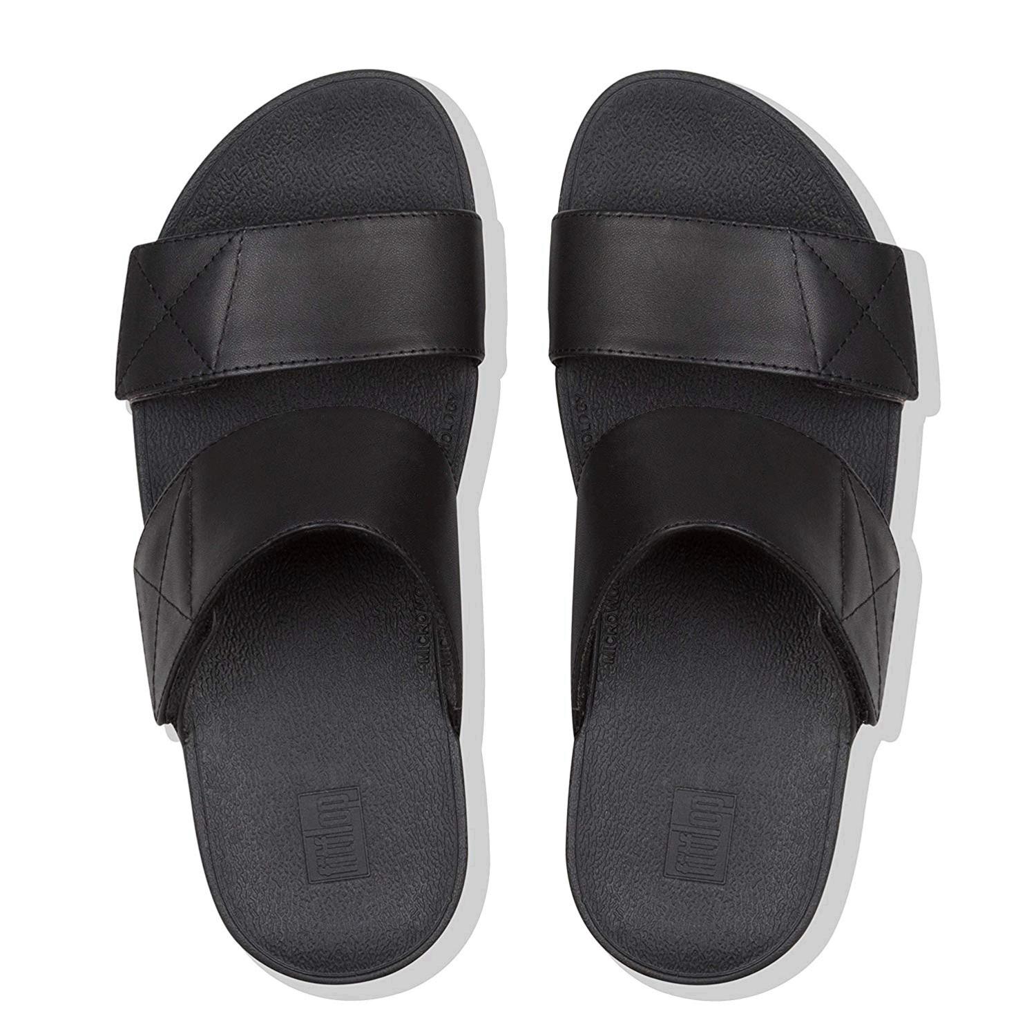 fitflop black slides