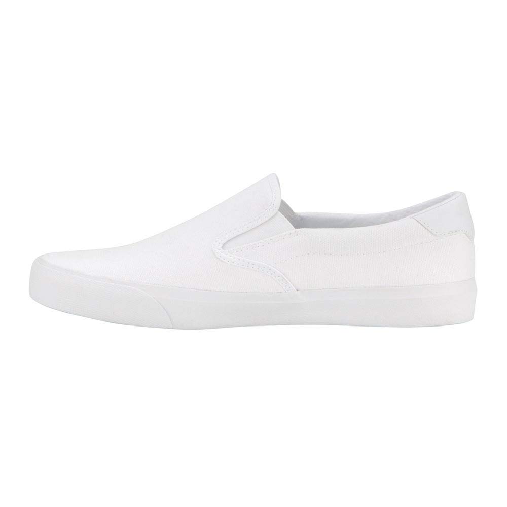 Lugz Mens CLIPPER Low Top Slip On Fashion Sneakers, White, Size 11.0 ...