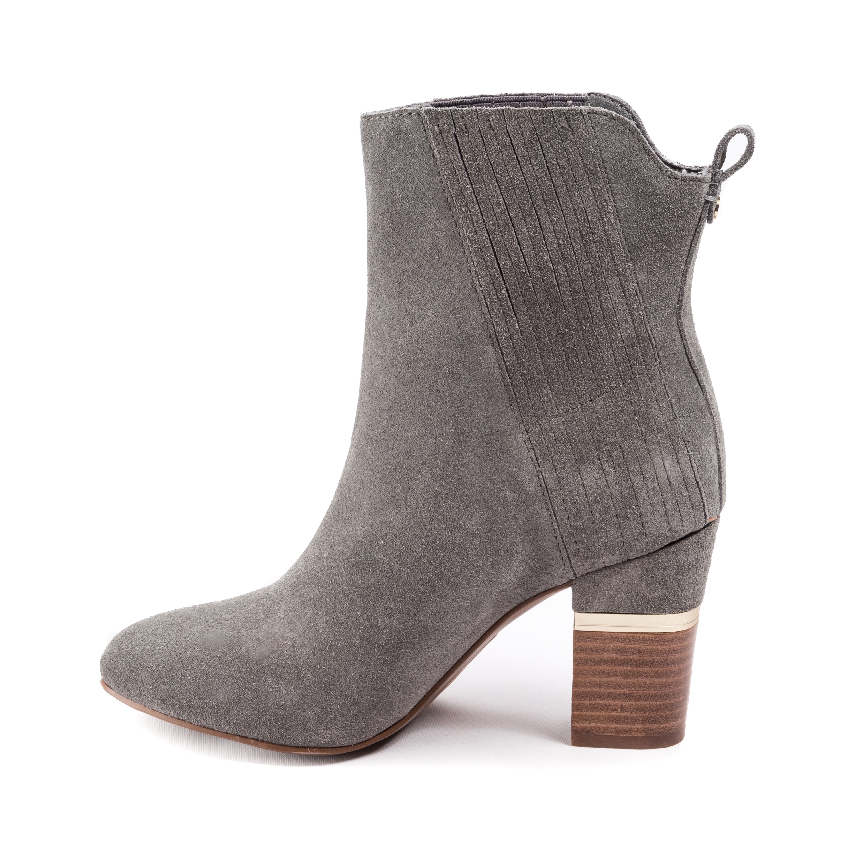 Lucca Lane Womens Jadia Leather Closed Toe Ankle Fashion Boots, Grey ...