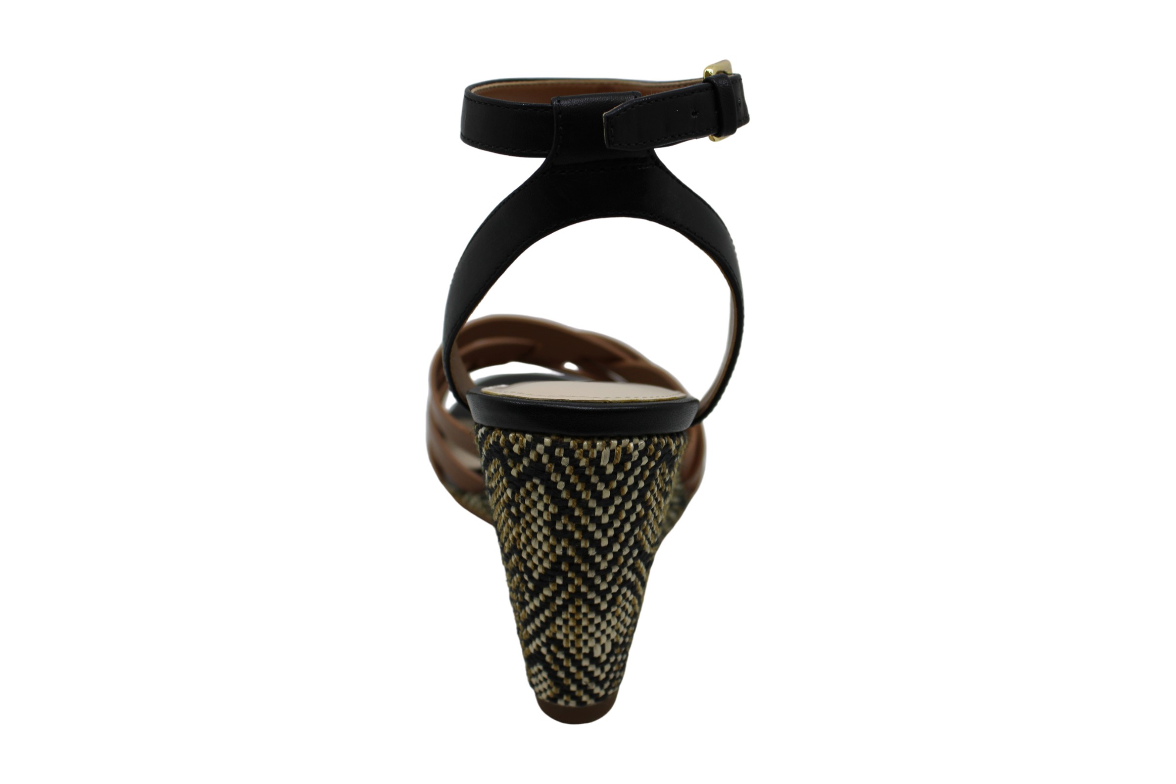 Cole Haan Womens myra Leather Peep Toe Formal Strappy Sandals, Black, Size 8.0 E 192004372334 | eBay