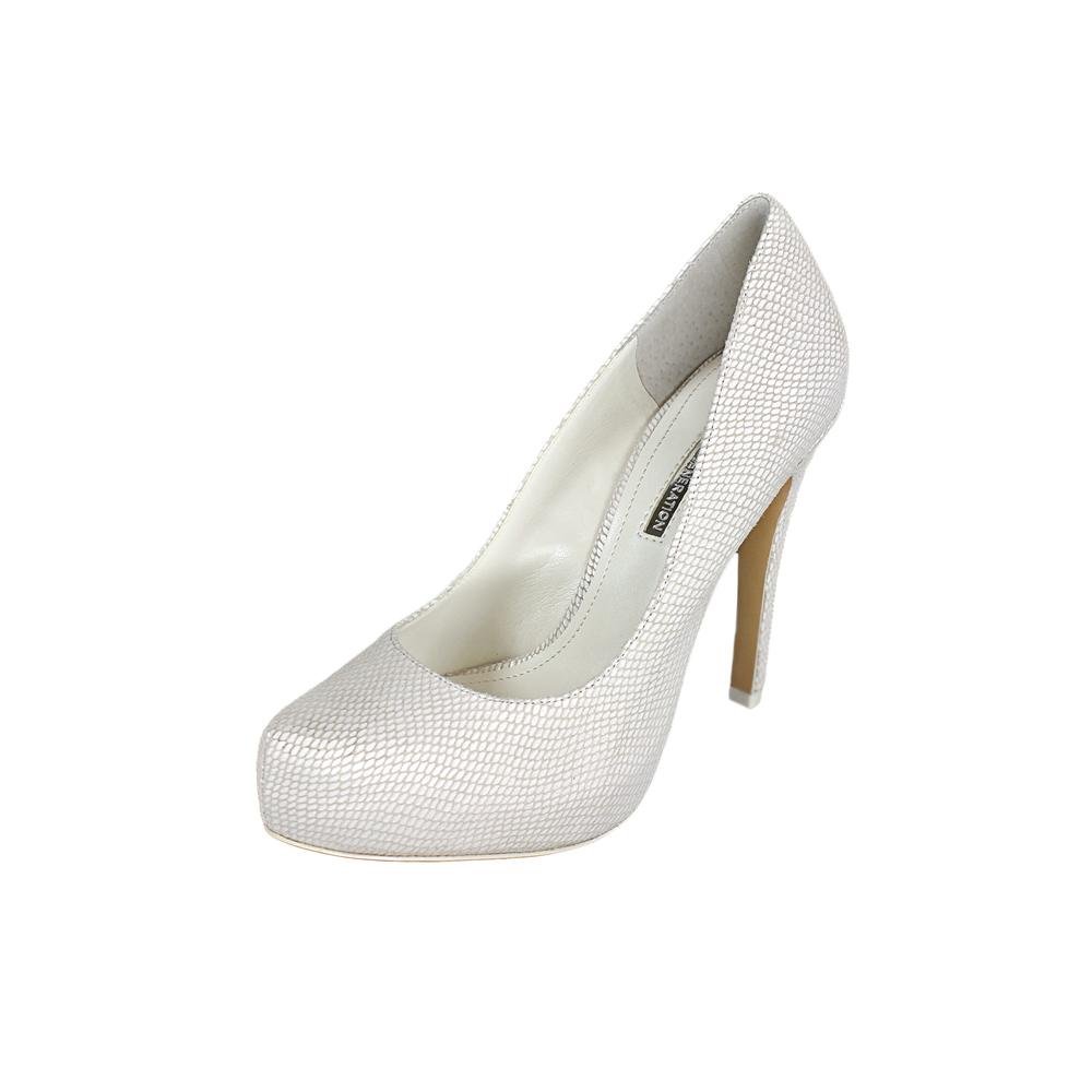 BCBGeneration Womens BGParade Pointed Toe Classic White/Rumba snake Size 8.5 BCBGeneration Womens BGParade Pointed Toe Classic White/Rumba snake Size 8.5