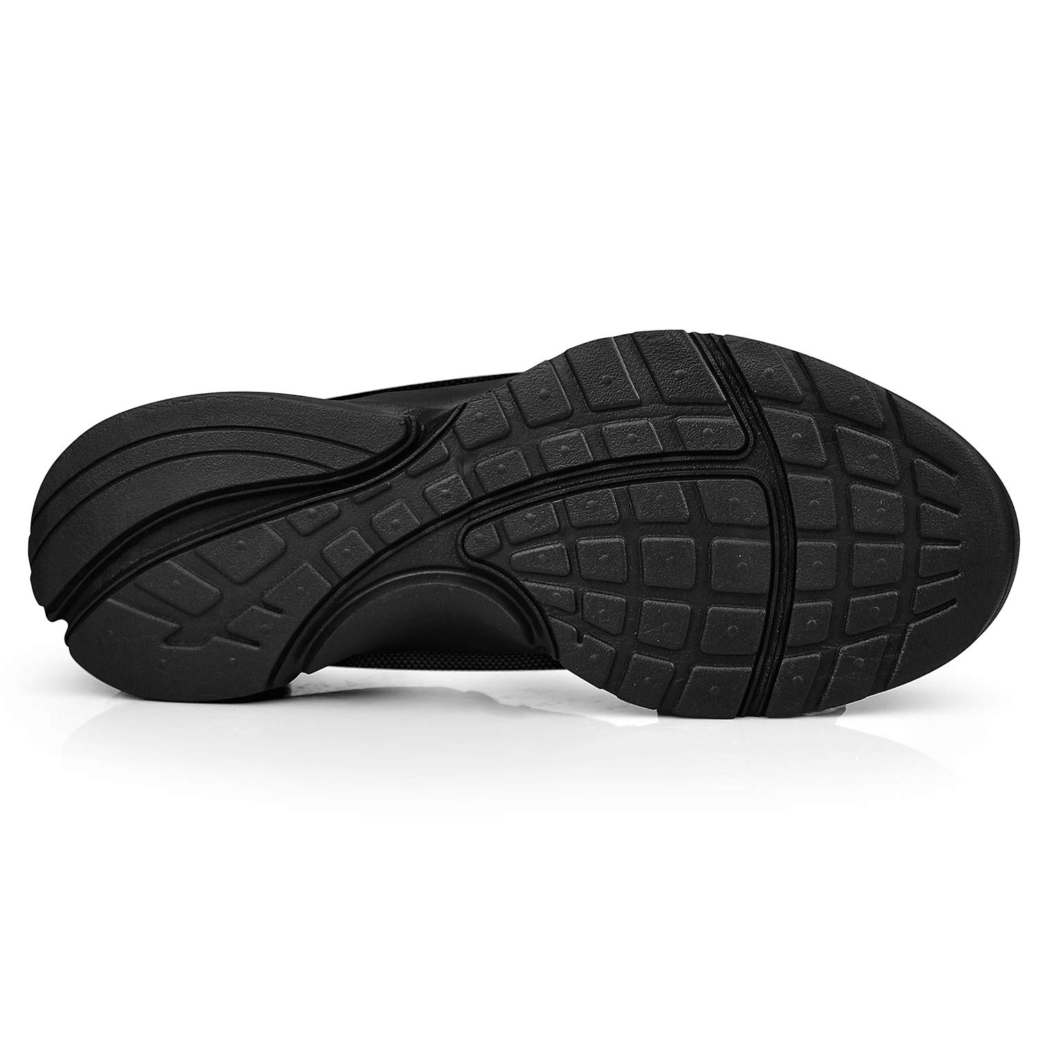 Feetmat Men's Non Slip Mesh Sneakers Lightweight Breathable, Black ...