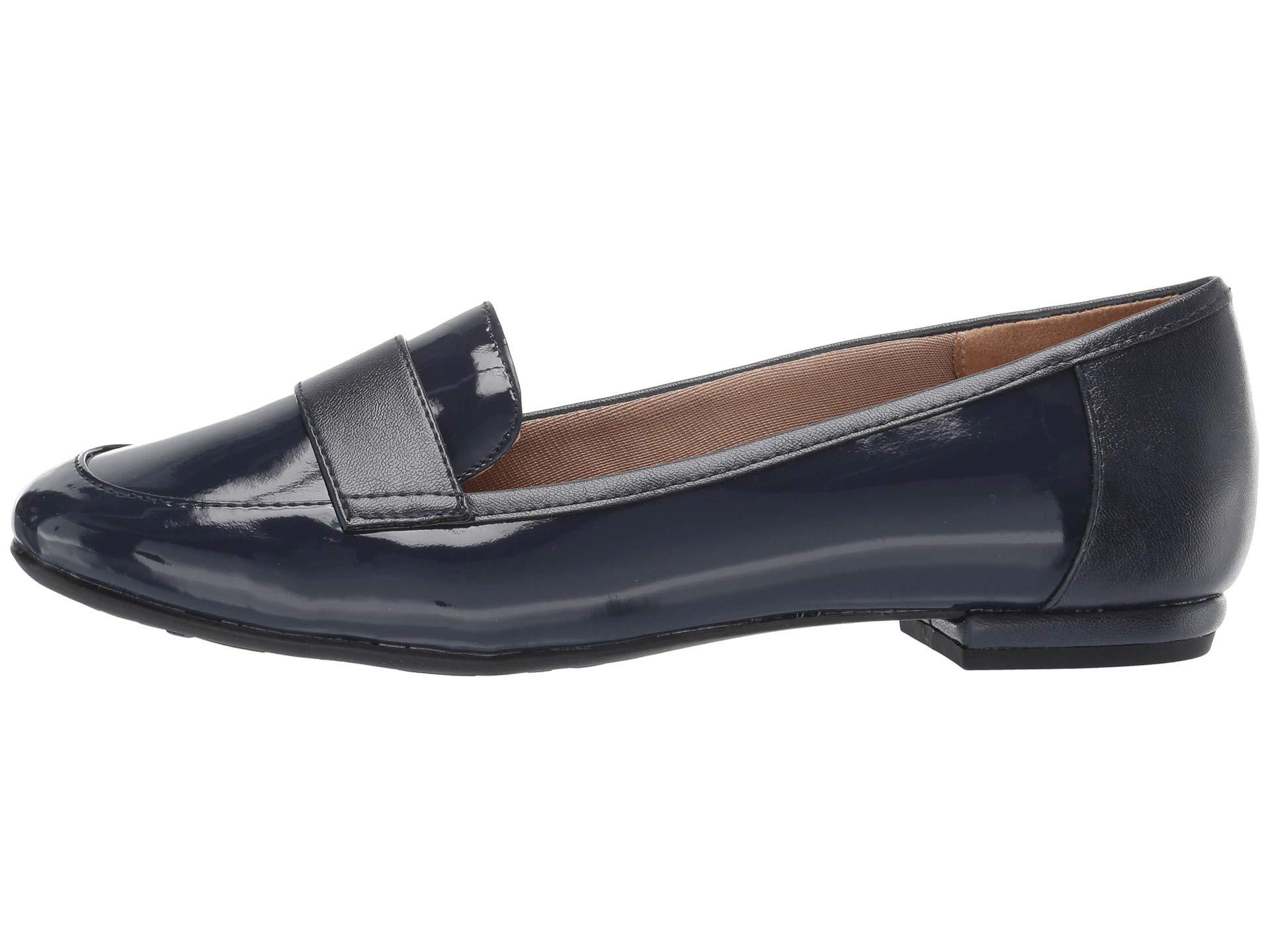 LifeStride Womens Beverly Square Toe Loafers, Navy, Size 5.0 yQBz ...