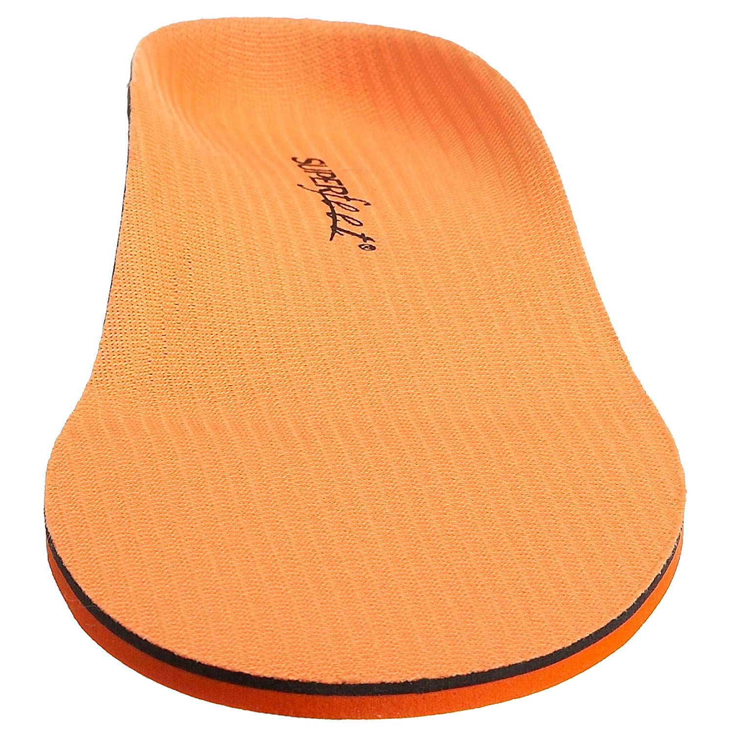 Superfeet ORANGE Insoles, High Arch Support and Forefoot, Orange, Size