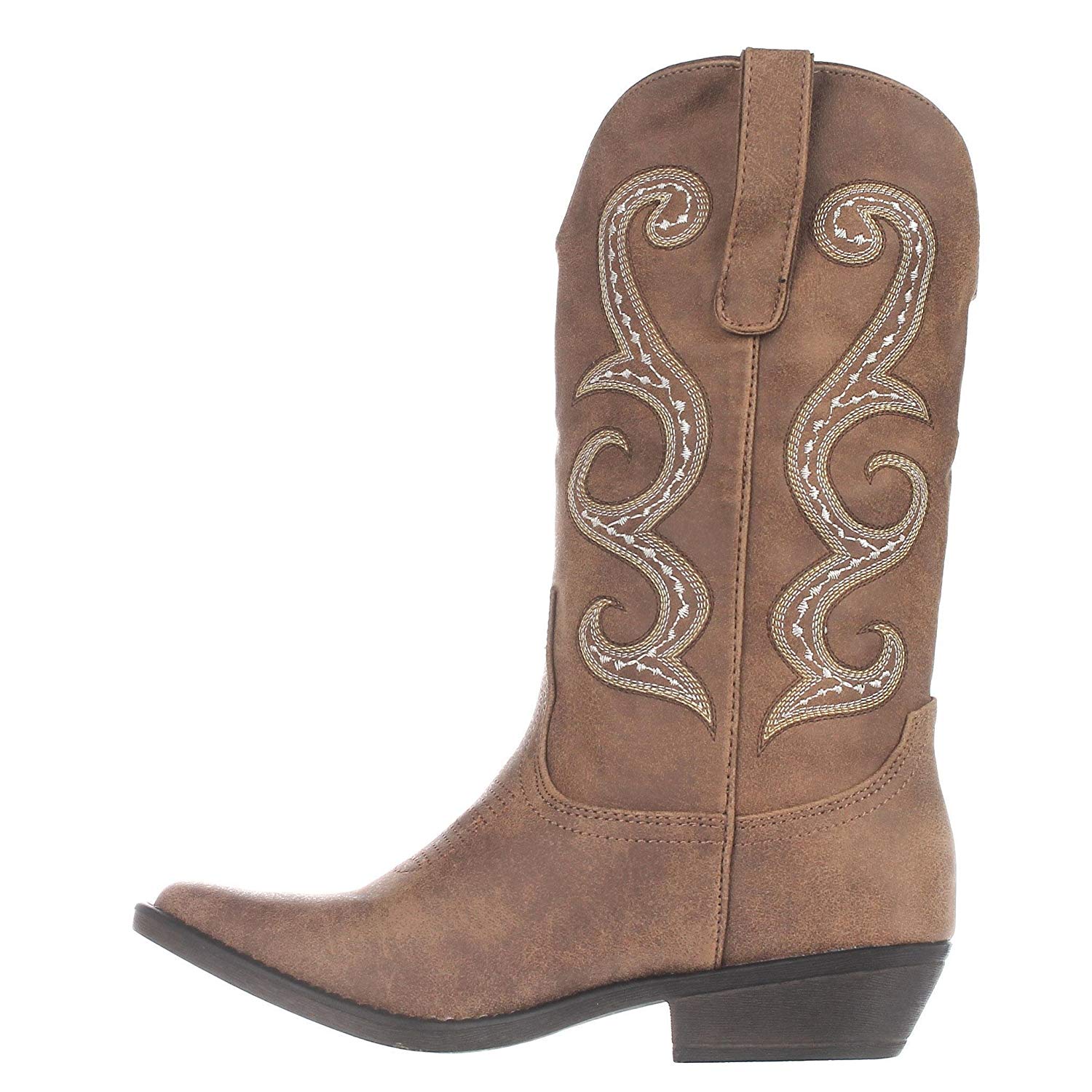 mid calf western boot