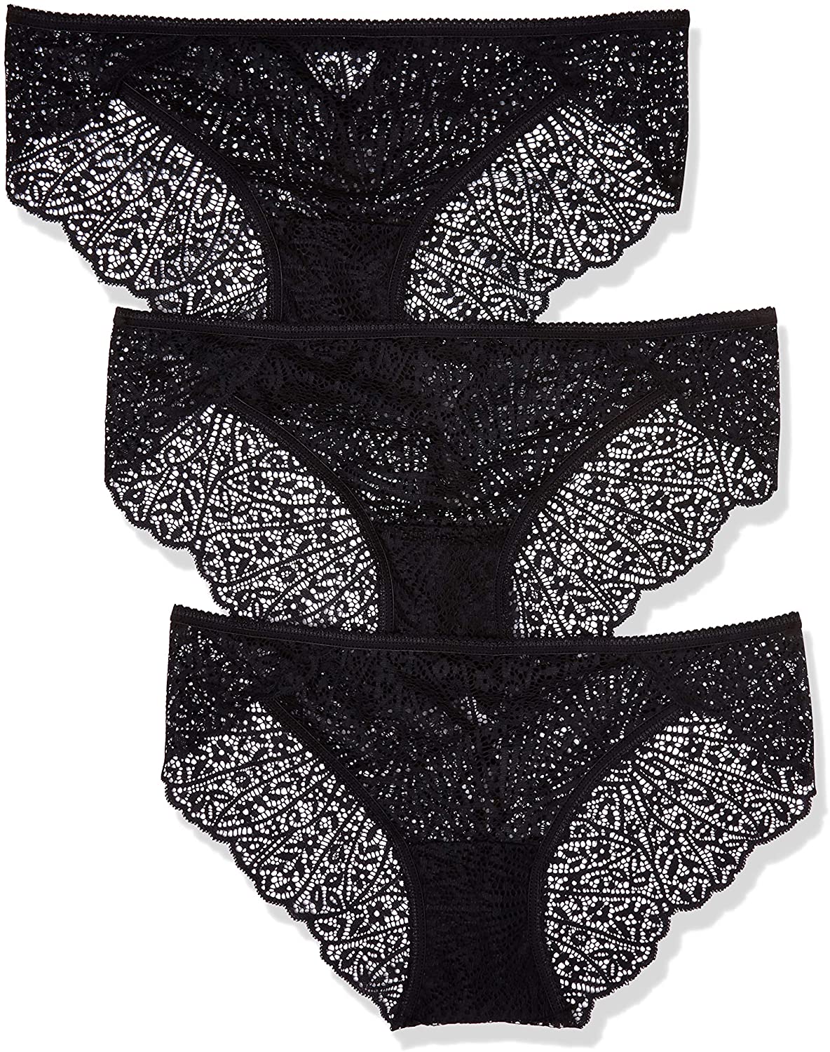3-Pack Brand Iris /& Lilly Women/'s Cotton Bikini Panty