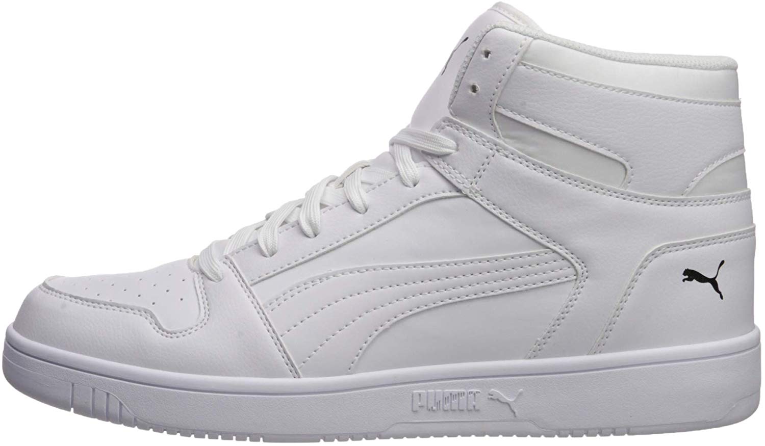 PUMA Men's Rebound Layup Sneaker, White/Black, Size 7.0 tuJk | eBay