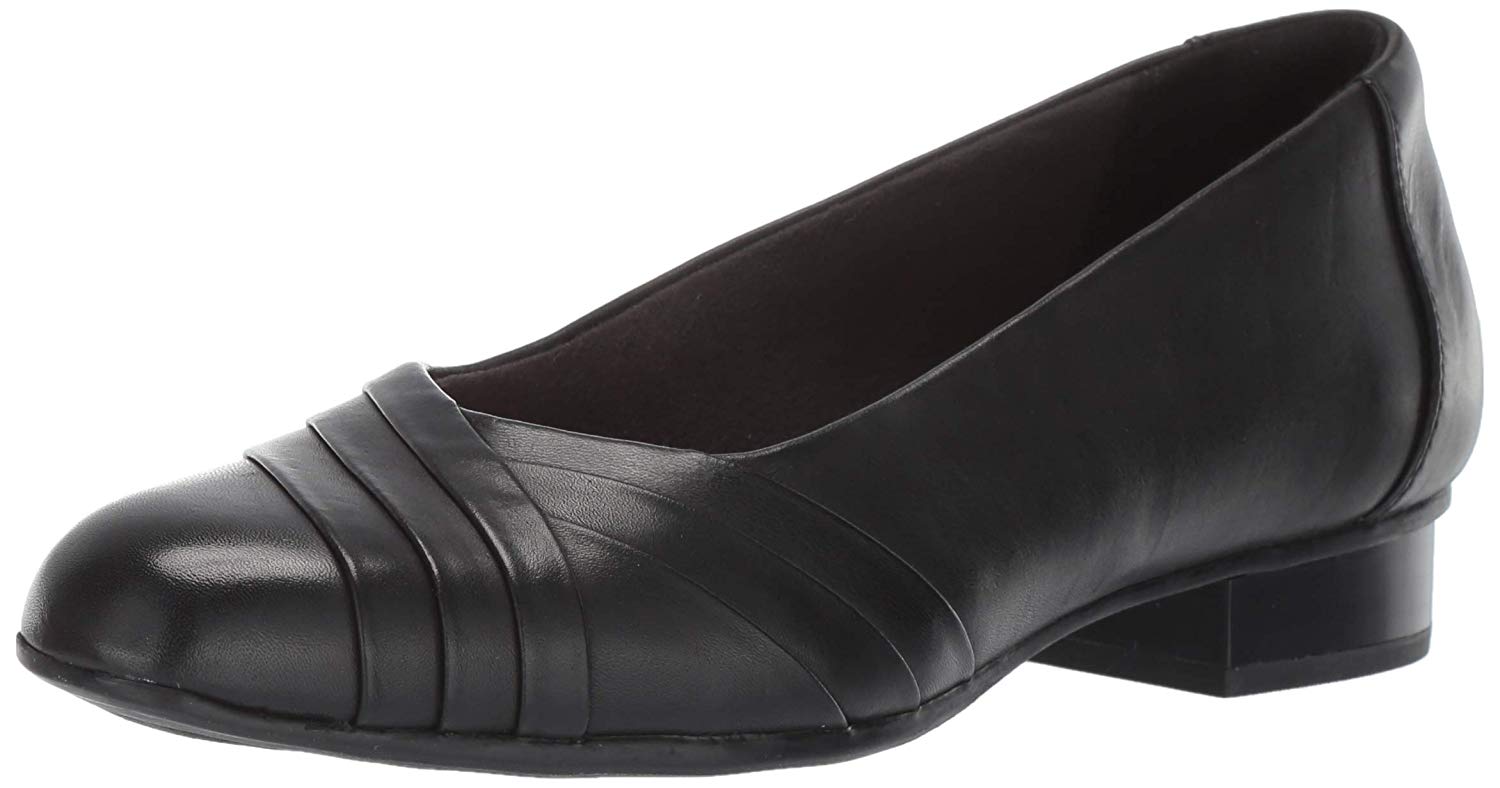 black flat slides
