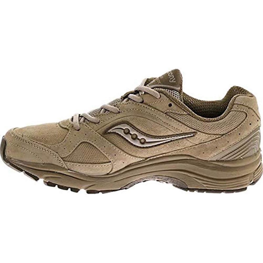Saucony Womens ProGrid Integrity ST2 Leather Low Top, Stone Boston ...