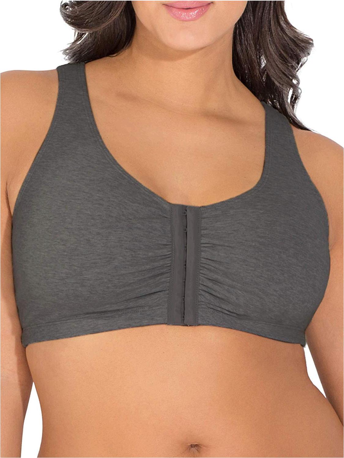 Download Fruit of the Loom Women's Front Close Sports Bra, White ...