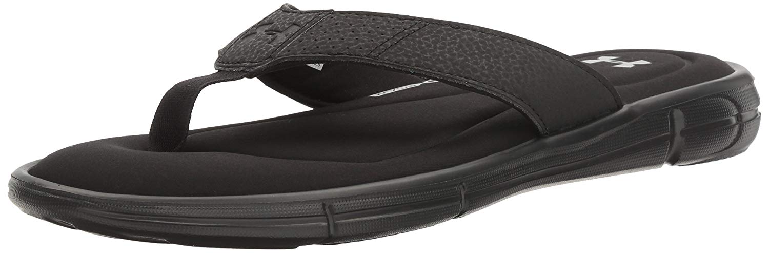 under armour men's ignite ii thong slide sandal