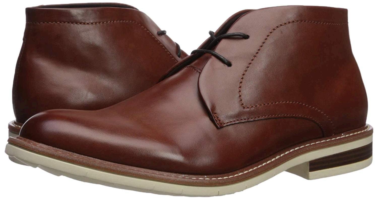 reaction kenneth cole klay flex tan chukka boots