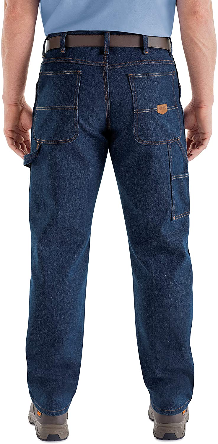 red kap jean cut work pants