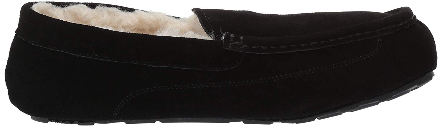 amazon essentials men's leather moccasin slipper
