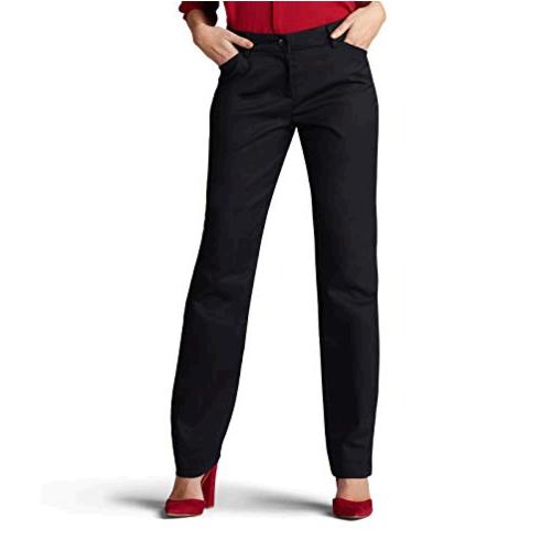 lee wrinkle free pants