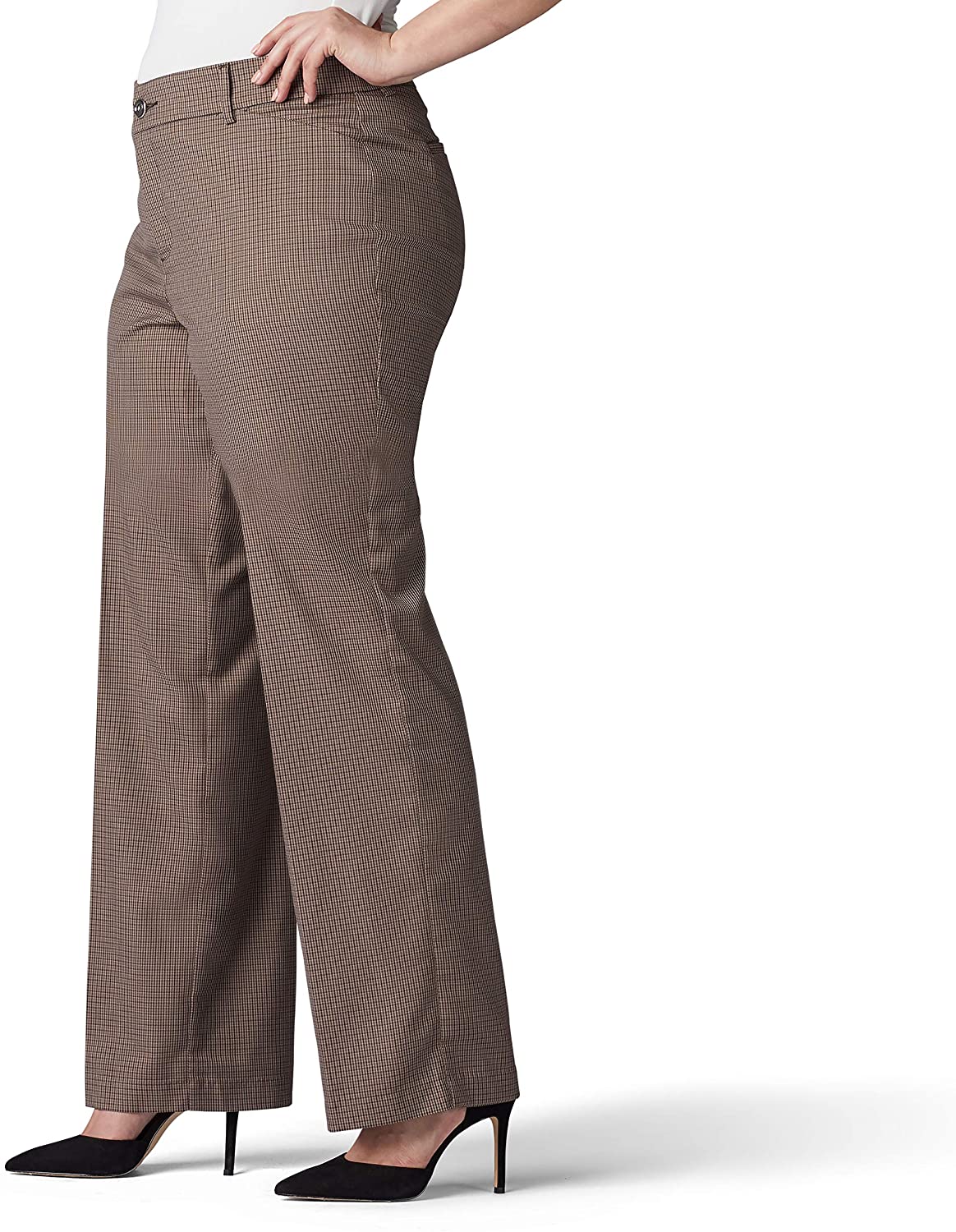 lee plus size flex motion trouser pants