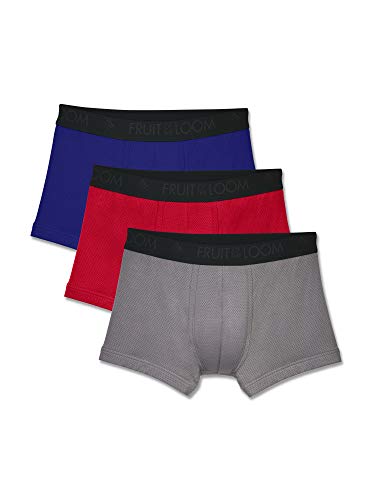 fruit of the loom short leg boxer brief