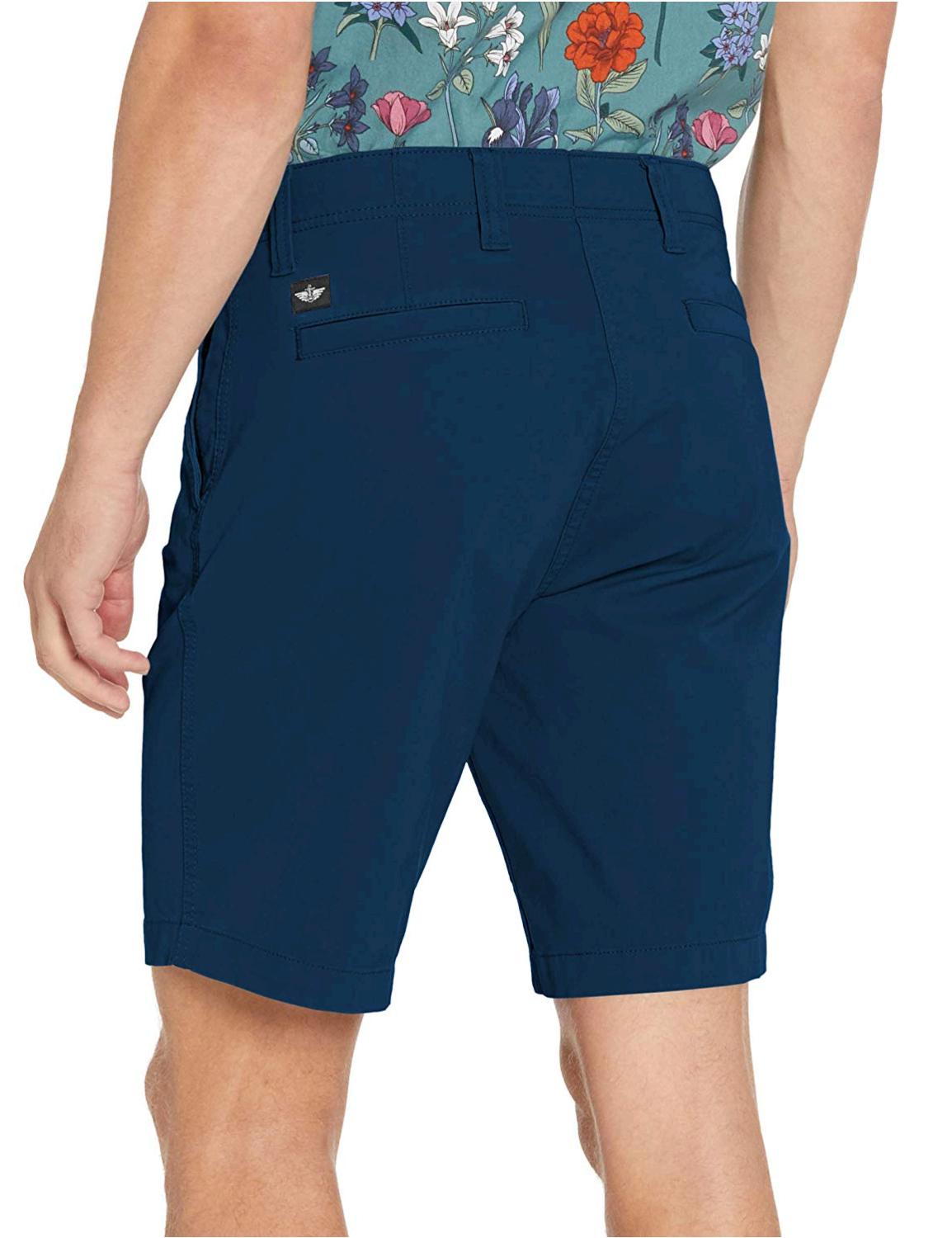 Dockers Men's Straight Fit Smart 360 Flex Short, Agate, Agate Blue