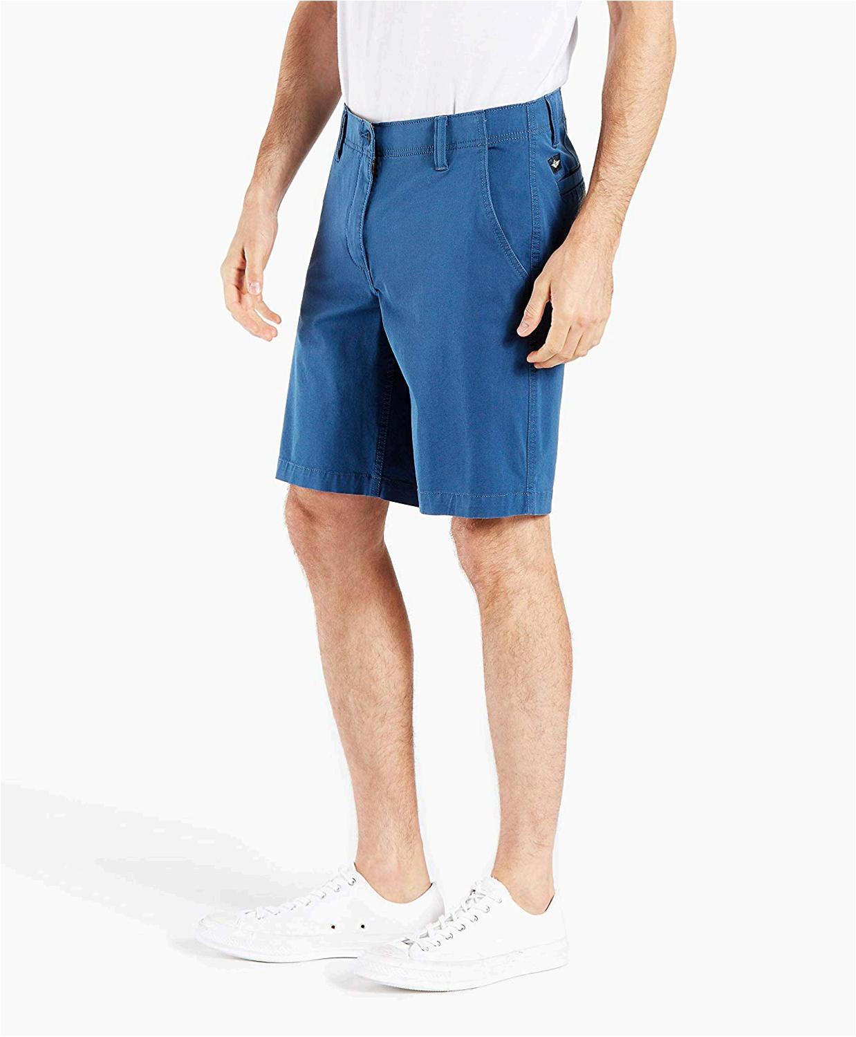 Dockers Men's Straight Fit Smart 360 Flex Short, Agate, Agate Blue
