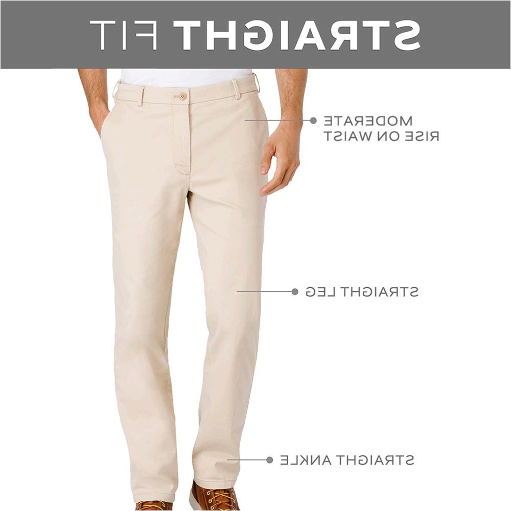 izod men's american chino flat front pant