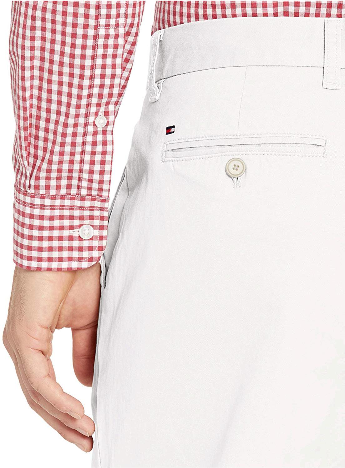 tommy hilfiger men's custom fit chino pants