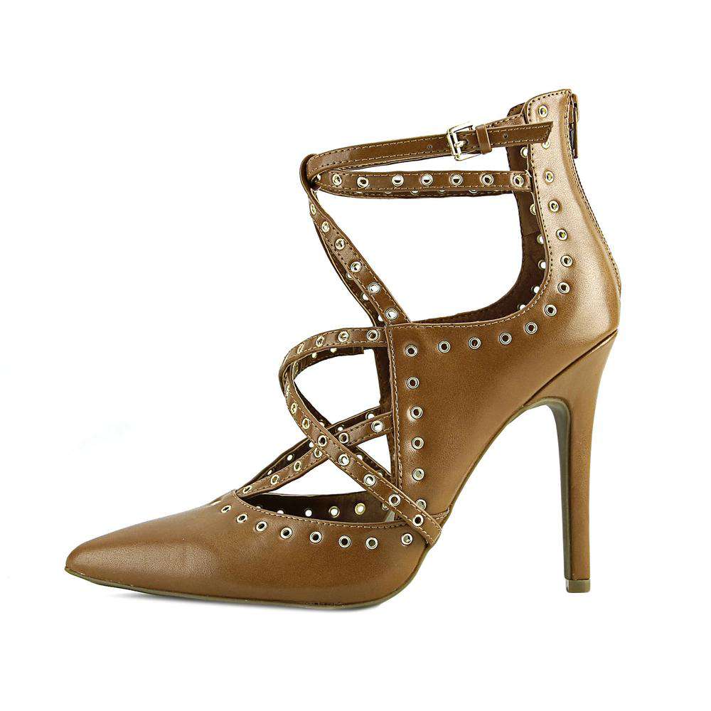 G by Guess Womens Farrell Pointed Toe Ankle Wrap Classic Medium Brown Size 8.5 G by Guess Womens Farrell Pointed Toe Ankle Wrap Classic Medium Brown Size 8.5