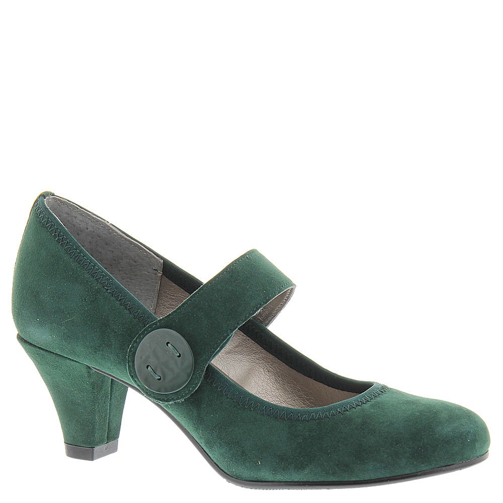 hunter green heel boots
