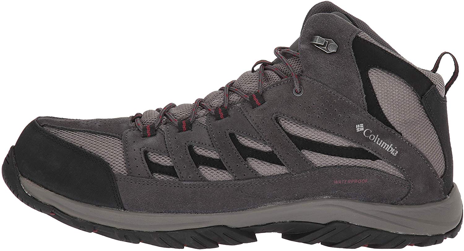 columbia men's crestwood mid waterproof hiking boots