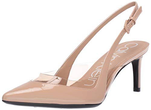 calvin klein lucite heel